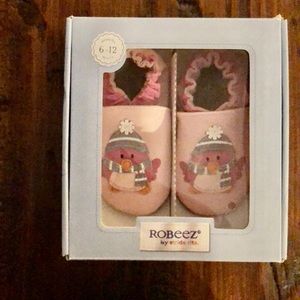 Robeez cozy bird pink